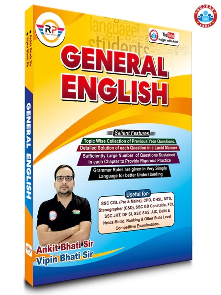 General English | Ankit Bhati Sir | & Vipin bhati Sir | State PSC, SSC, Bank, Railways RRB, Defence NDA/CDS, CUET , Teaching, State Govt and other | RWA