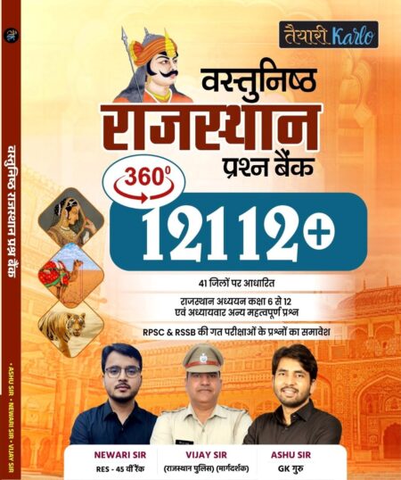 Taiyari Karlo Vastunisth Rajasthan Prashan Bank 12112 New Edition 2026 By Newari Sir